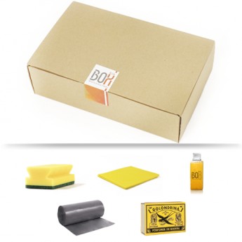 Kit de limpieza Garbí en caja Kit de limpieza Garbí en caja