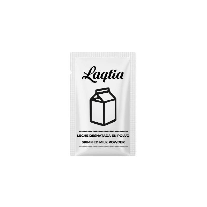 Sobre de leche en polvo monodosis