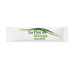 Sobre de azúcar blanco stick