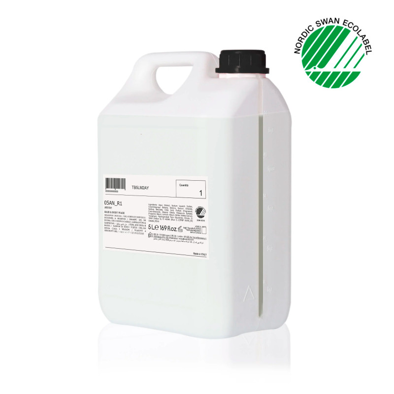 4 X Garrafa de 5 L de  Gel-Champú Norea