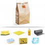 Kit de limpieza Poniente en bolsa de papel
