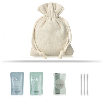 Kit de amenities y neceser de viaje Sella TRAVELCARE