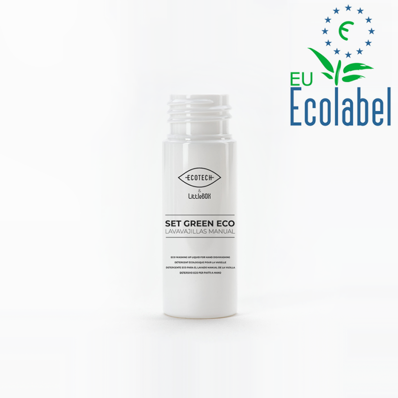 Detergente lavavajillas manual 30 ml Ecologico ECOLABEL