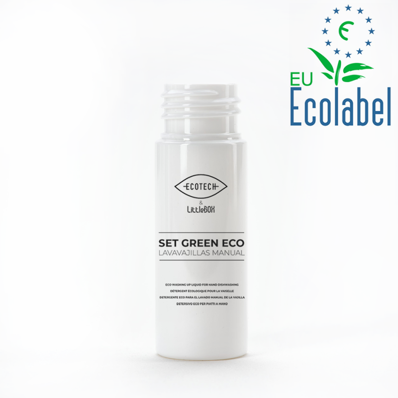 Detergente lavavajillas manual 100 ml ecológico ECOLABEL