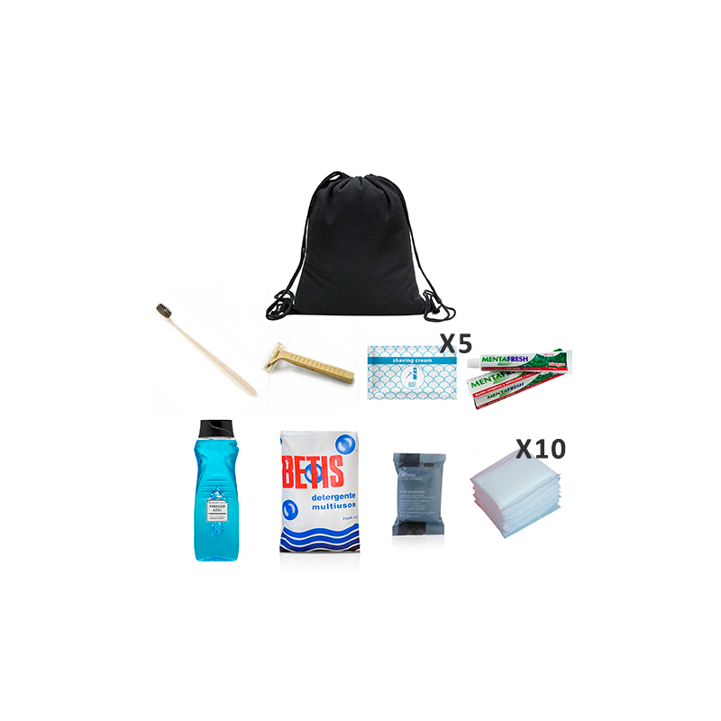 Kit de higiene individual adulto (1 mes)