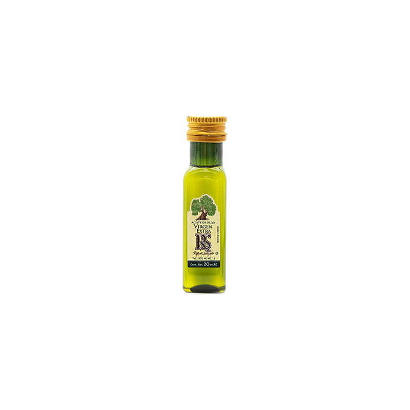 100 X Botella monodosis de aceite de oliva virgen extra (20 ml)